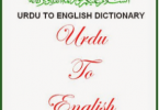 Urdu To English Dictionary In PDF